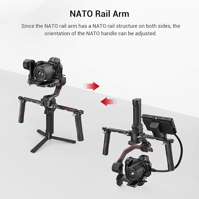 SMALLRIG Dual Handle Handgrip for DJI RS 4 /RS 4 Pro/RS 3 / RS 3 Pro/RS 2 / RSC - Image 4