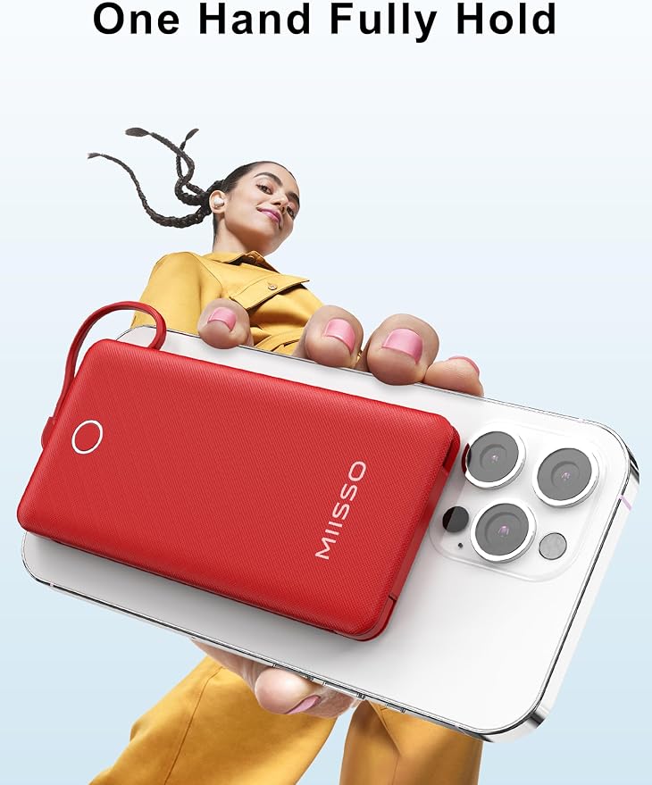 miisso 10000mah Slim Portable Charger - Image 3