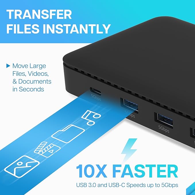 VisionTek VT4600DL Laptop Docking Station - Image 5