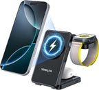 Wireless Charger Charging Station by SENKUTA