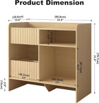 Record Player Stand with Vinyl Storage - Image 2