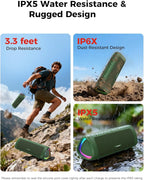 Bluetooth Speaker, 20W HD Sound, Portable Wireless, IPX5 Waterproof, - Image 4