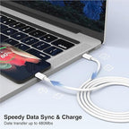3-Pack 60W USB C to USB C Cable, Type C to Type C Cable, Fast Charging Cable - Image 6