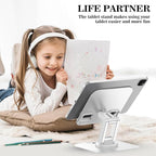 OCYCLONE for iPad Stand for Desk 360 Rotating Adjustable Portable Monitor - Image 6
