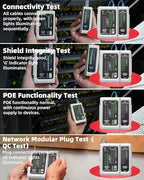 ZKH RJ45 Network Cable Tester, LAN & TEL Continuity Tester, Ethernet Cable - Image 5