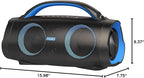 DOSS Extreme Boom Pro Loud Bluetooth Speaker - Image 9