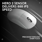 Logitech G PRO X SUPERLIGHT 2 Wireless Gaming Mouse, 60g Pro-Grade - Image 12