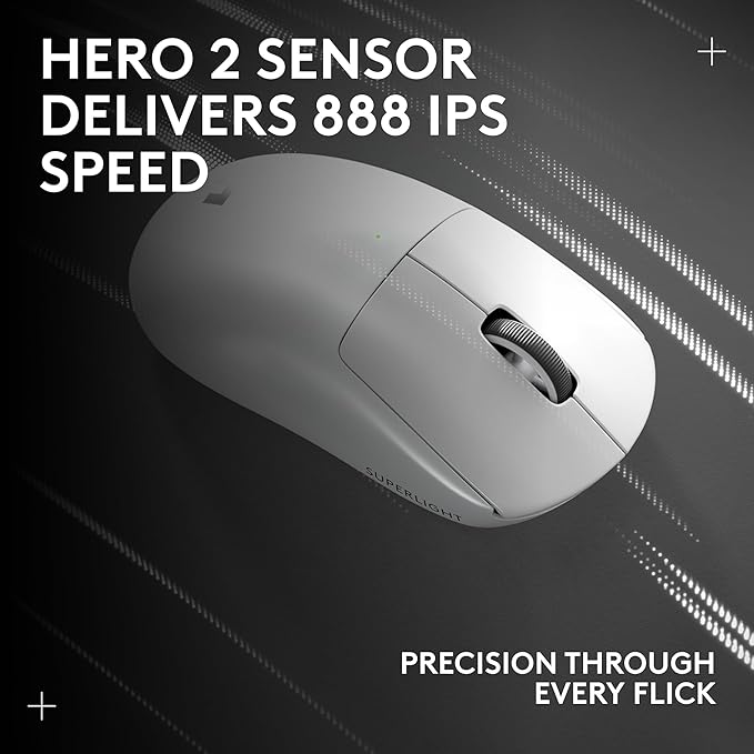 Logitech G PRO X SUPERLIGHT 2 Wireless Gaming Mouse, 60g Pro-Grade - Image 12