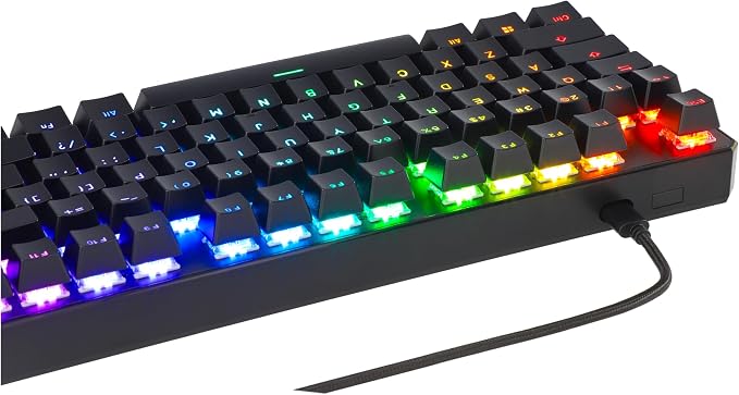 TECWARE Phantom+ 87 Key Mechanical Gaming Keyboard, RGB led, TKL 75% Keyboard - Image 9