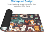 Gaming Mouse Pad Desk Pad, Extended Big Mouse Pad, 31.5x11.8 Inch Long Computer - Image 3