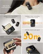 PQRQP Microphone for iPhone/iPad/Android, Mini Microphone - Image 3