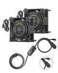 DEWENWILS 120V AC Quiet Muffin Fan, 80mm×25mm Waterproof Case Fan Cooling Fan by DEWENWILS