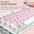 80 Pcs Keyboard Sticker for Long Nails Typing and Gaming, Symbolic and - Image 4