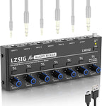 LZSIG Mini Audio Mixer, Stereo Line Mixer by LZSIG