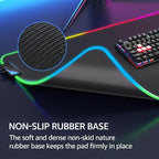KTRIO RGB Large Gaming Mouse Pad Desk Mat, Superior Micro-Weave Cloth - Image 5
