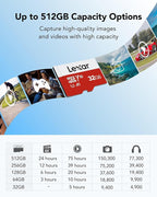 Lexar E-Series 32GB Micro SD Card, microSDHC UHS-I Flash Memory Card - Image 4