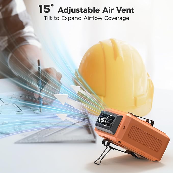 COMLIFE Portable Mini Waist Fan - Image 5