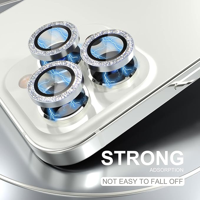 Choiche [3+1 for iPhone 14 Pro/iPhone 14 Pro Max Camera Lens Protector Bling - Image 6
