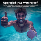 Monster Bluetooth Speaker, IPX8 Shower Speaker Waterproof, Extra Long Playtime - Image 3