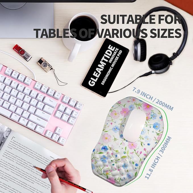 Ergonomic Raised Mouse Pad Wrist Support - Image 5