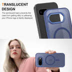 Magnetic for Google Pixel 9a Case, Shockproof Slim Translucent Matte Anti-Slip - Image 4