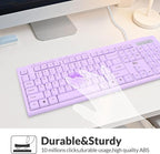Rii RK907 Ultra-Slim Compact USB Wired Keyboard - Image 6