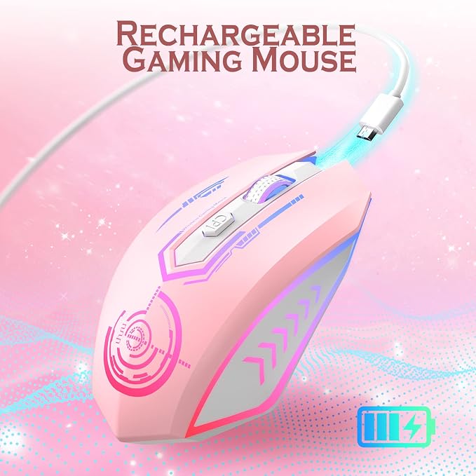 UHURU Gaming Mouse, Wireless Gaming Mouse - Image 5