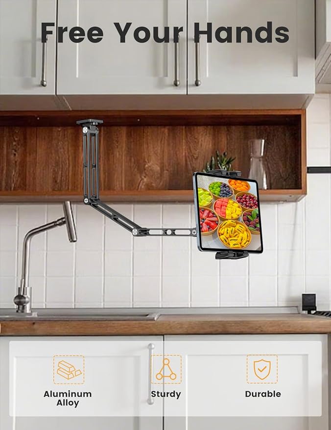 OHLPRO Aluminum Tablet Wall Mount Holder - Image 7