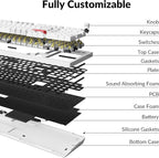 Keychron Q5 Pro QMK/VIA Wireless Custom Mechanical Keyboard, Full Aluminum 96% - Image 7
