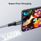 20Gbps USB C 3.2 Extension Cable, USBC 3.2 Gen2 Type-c Male to Female Extender - Image 6