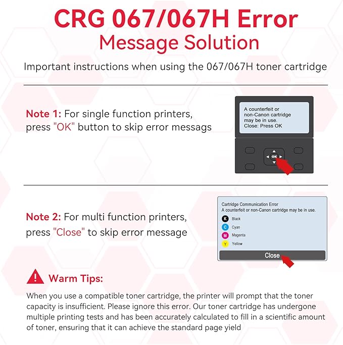 LEMERO 067 Toner Cartridges Compatible - Image 5