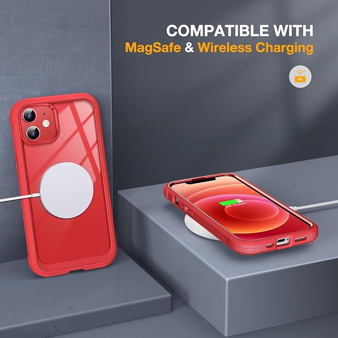 Miracase Glass Series for iPhone 12/12 Pro Case 6.1 inch, Upgraded Full-Body - Image 5