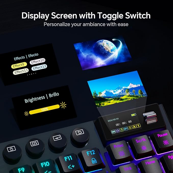 Hexgears Immersion A3 Low-Profile Wireless Mechanical Keyboard, TKL - Image 8