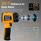 Infrared Thermometer Temperature Gun -58°F to 1796°F, 50:1 Dual-Mode Temp Guns - Image 2