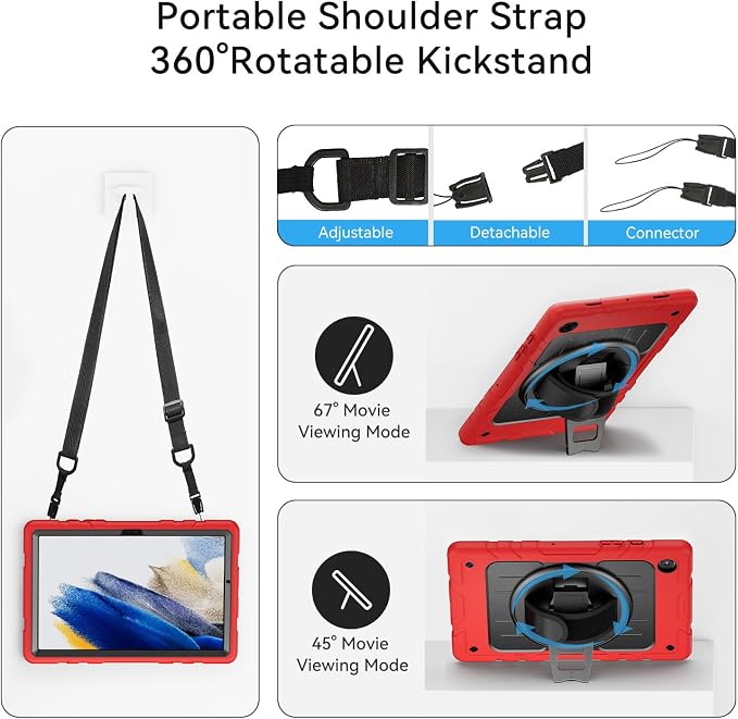 for Samsung Galaxy Tablet A8 Case 10.5 inch 2022 SM-X200/X205/X207 - Image 6