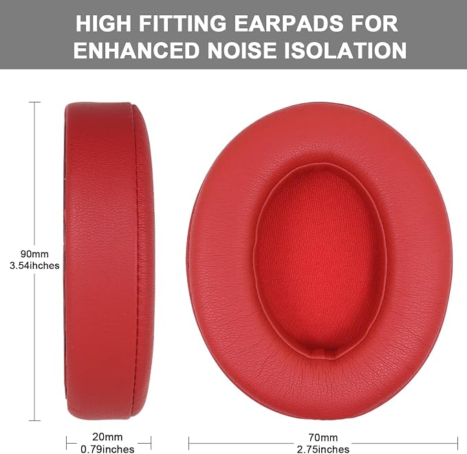 Replacement Ear Pads Cushions for Beats Studio 2 & Studio 3 Wired & Wireless - Image 3