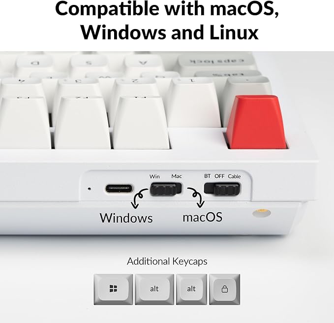 Keychron Q5 Pro QMK/VIA Wireless Custom Mechanical Keyboard, Full Aluminum 96% - Image 5