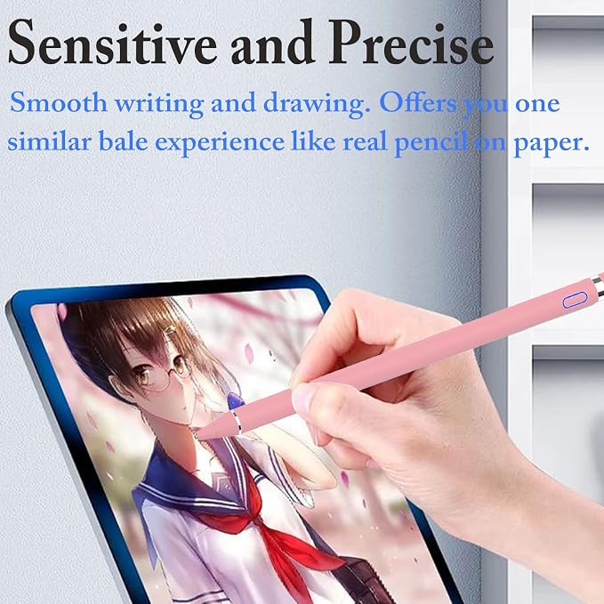DOGAIN Active Stylus Pen for Touchscreen, iPad Pencil 1.5mm Fine Point Pen - Image 5