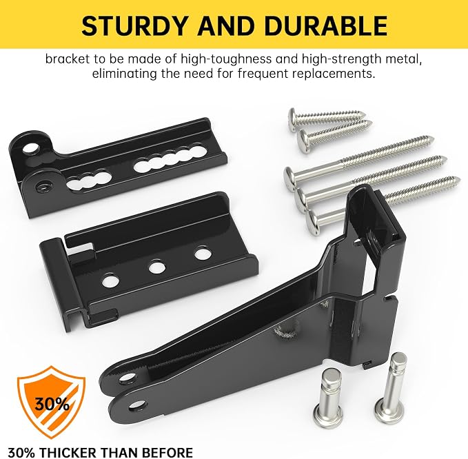 Thickened Storm Door Closer Bracket，Repair Jamb Bracket Compatible - Image 3