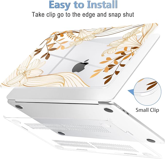 Mektron Compatible with M4 MacBook Air 15 inch Case 2025 A3241 2024 2023 M3 - Image 5