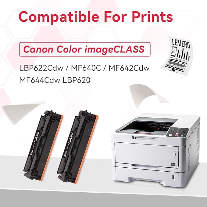 054 Black Toner Cartridge Compatible - Image 2