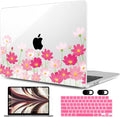 MEEgoodo Case for MacBook Air M4/M3/M2 13.6 inch 2025 2024 2022, Fit Model by MEEgoodo