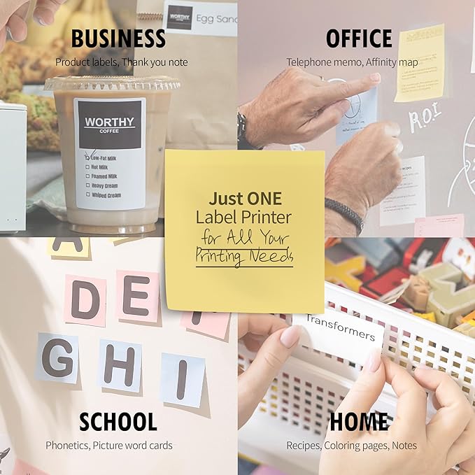 Nemonic AI | Label Printer | Sticky Note | Compatible - Image 5