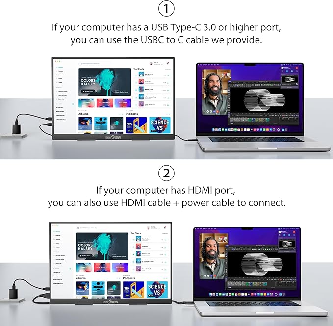 InnoView 2K 180HZ Portable Monitor - Image 6