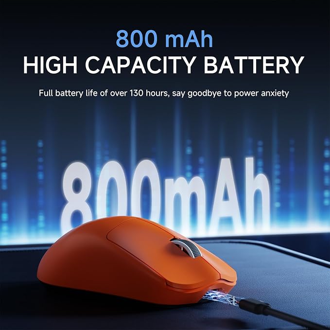 EWEADN X23Pro Wireless Gaming Mouse, 49g Lightweight Mouse, PAW3311 Sensor - Image 3