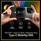 Addlink P30 2TB Magnetic Portable SSD, USB4 4000MB/s Compatible - Image 6