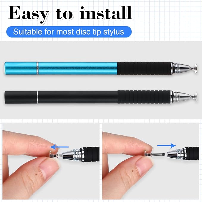 Yexiya 36 Pieces Stylus Pen Tips Replacement Tips Only High Precision - Image 5