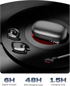 KTGEE Bluetooth Headphones 5.4 Sports Wireless Earbuds - Image 4