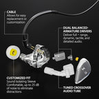 Xvive U4T9 Wireless in-Ear Monitor System, U4 in-Ear Monitor System, T9 IEM - Image 2
