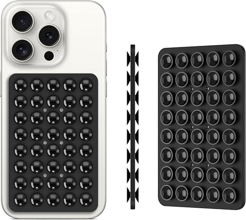 2PACK Silicone Double Sided Suction Phone Case Mount, Detachable Hands Free & - Image 2